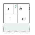 アパート 2 Bedroom Gorgeous In *